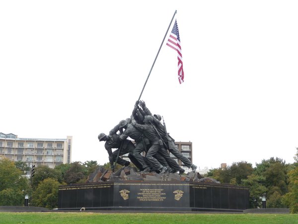 The US Marine Corps Memorial