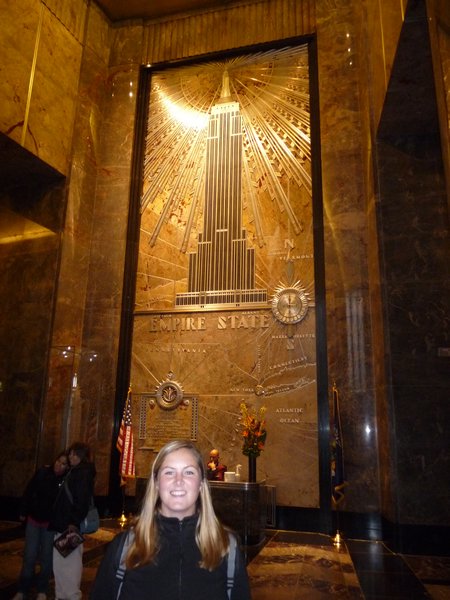 Entrance hall of Empire State Building
