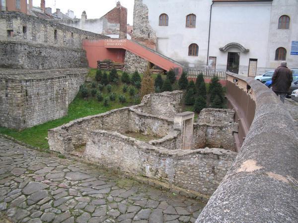 Roman wall in Sopron