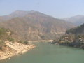 View of the ganges in Rishikesh