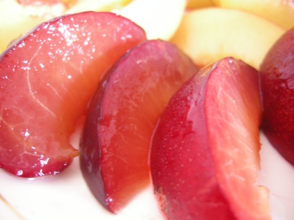 breakfast plums