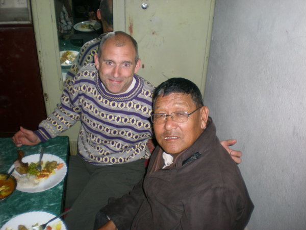 Dad and Mr. Lama (Trekking Boss)
