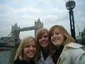 Allie, Kathryn and I at Tower Bridge