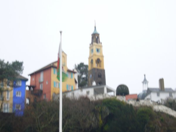 Portmeirion from the shore