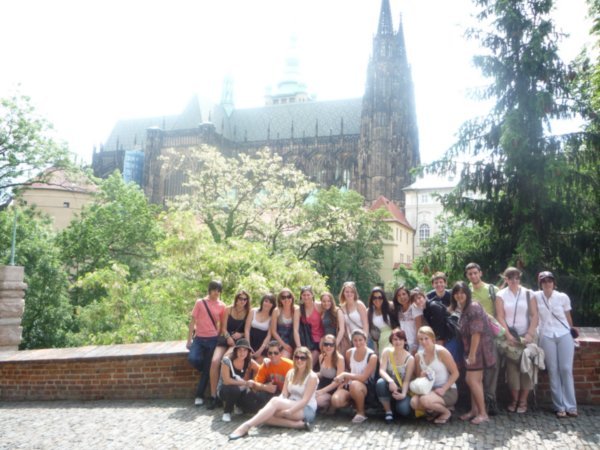 The group in Prague