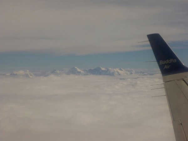 The Himalayas, brought to you by Buddha Air