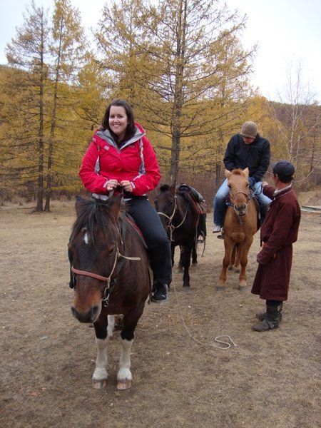 Me on the horse!