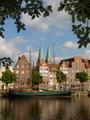 The Solvang on the river in Lübeck
