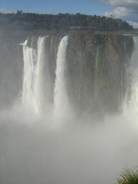 The Iguazu Falls from the Argentinean side