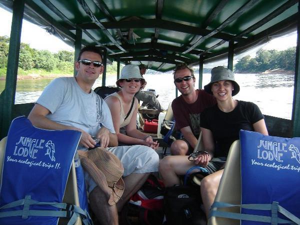 On the way to the Tambo Jungle Lodge