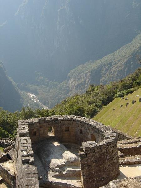 Temple of the Sun, Machu Picchu´s only round building