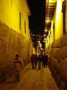 Cuzco street night life