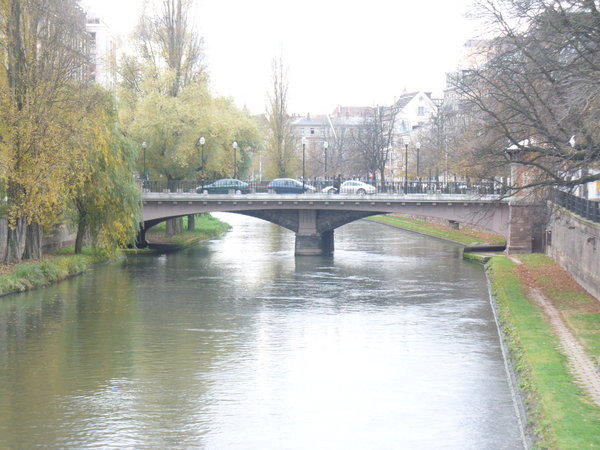 River Scene in Winter