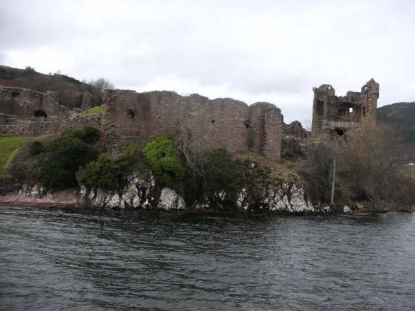 Castle at Loch Ness