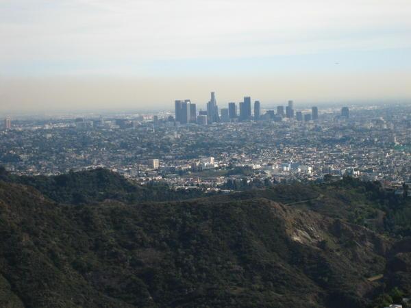 L.A in all of its smoggy glory
