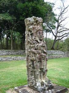 Mayan stone carving - Copan