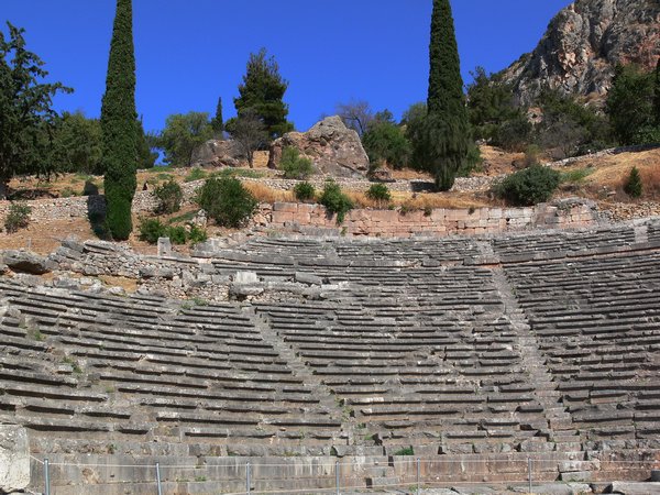 Amfiteatret i Delfi