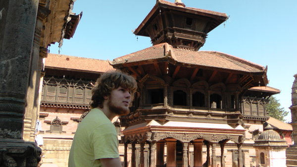 Sebastian og Bhaktapur