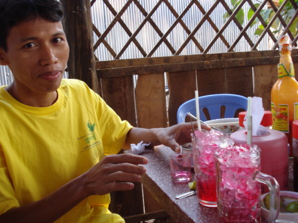 Breakfast between Battambang and Pailin