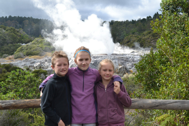 Geisere i Rotorua