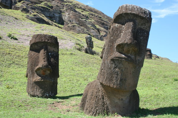 Leaning Moai and a Mate