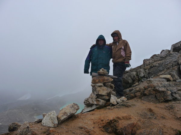 Ann and Gordon at Inca Chiriasca
