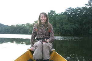 Ann on Chalalan Lake