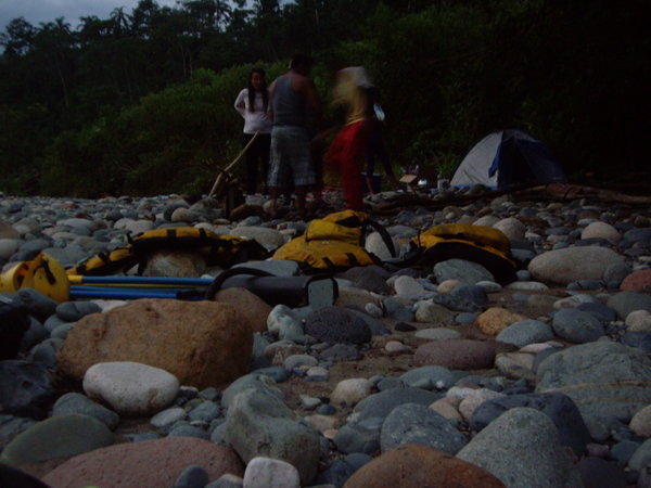 Camping by the River