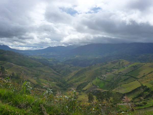 Views of the Quilatoa Valley