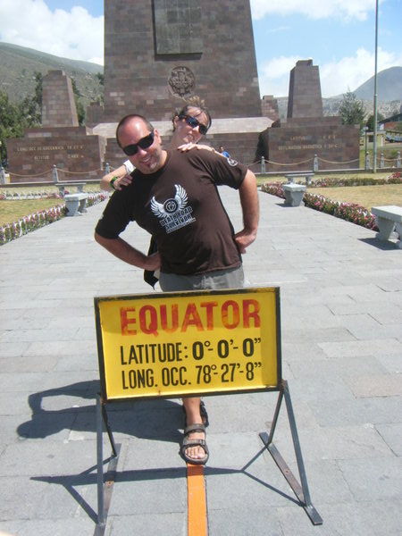Poking our Heads Either side of the Equator