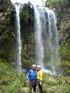 Ann & Gordon after the Canyoning Day