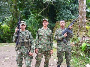 The Military Guys at Ciudad Perdida