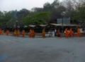 Feeding of the monks at 6:30 am