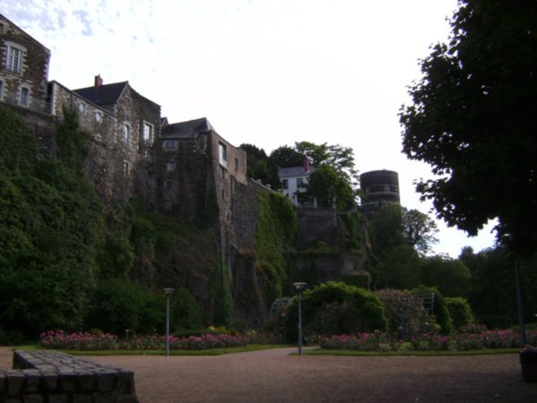The wall around Angers!