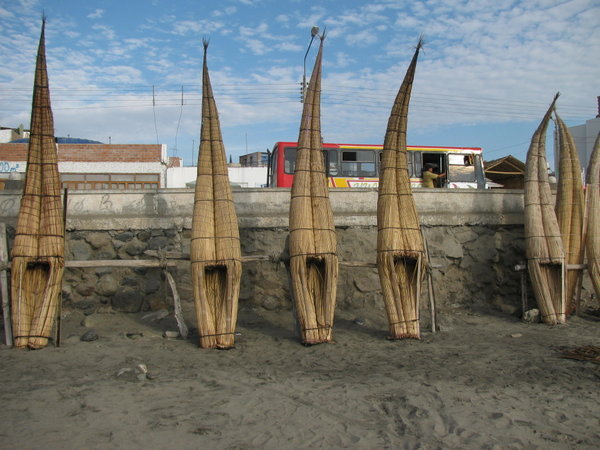 Boats used by local fisherman