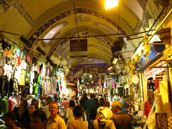 Grand Bazaar when it's not closed