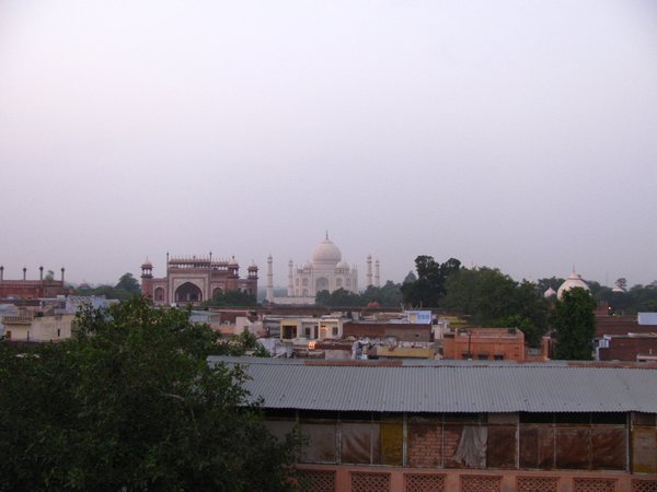 The Taj from our rooftop
