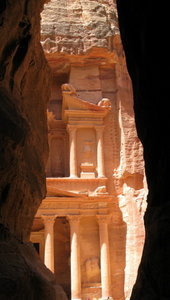 First Glimpse of Petra