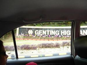 On arrival to Genting