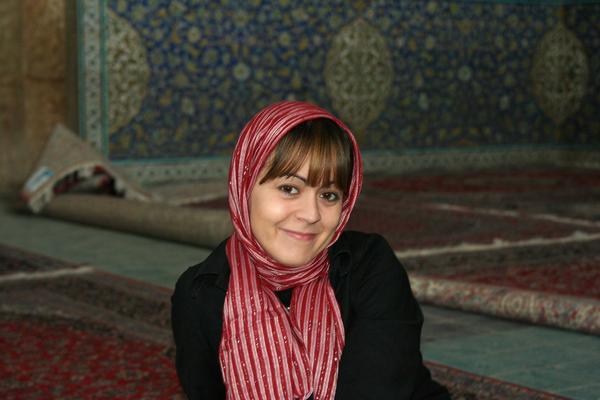 en mezquita de isfahan