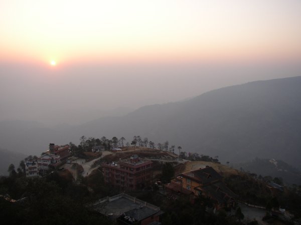 Sunrise over Nagarkot