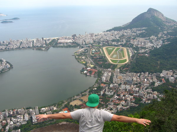 Omar overlooking Rio