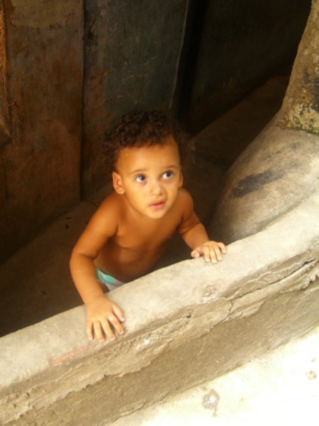 Growing up in the favela