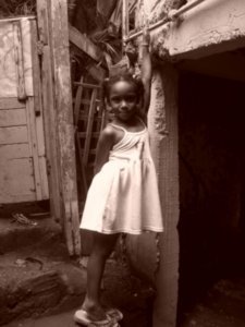 Little girl posing 