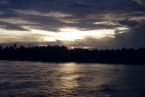 Sunrise on the Amazon