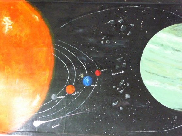 Detail of Solar system