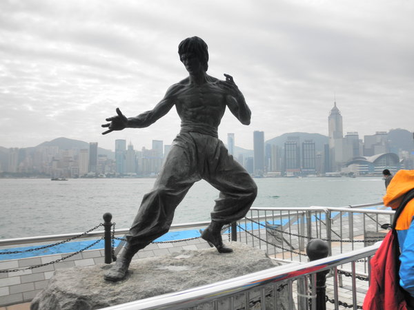 Jackie Chan Statue
