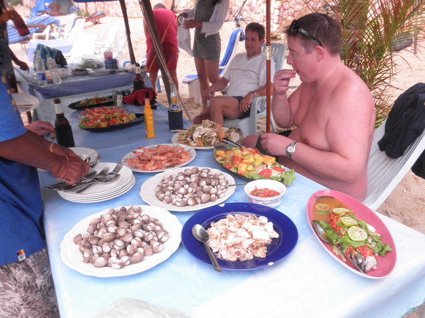 A Spread of Seafood 