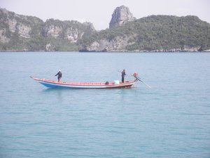 Typical Thai Longboat