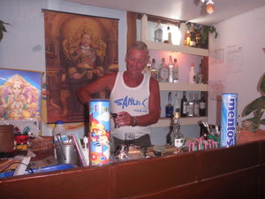 Warren Working At The Bar